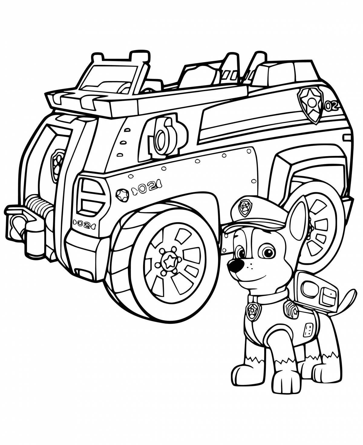 Paw Patrol coloring page