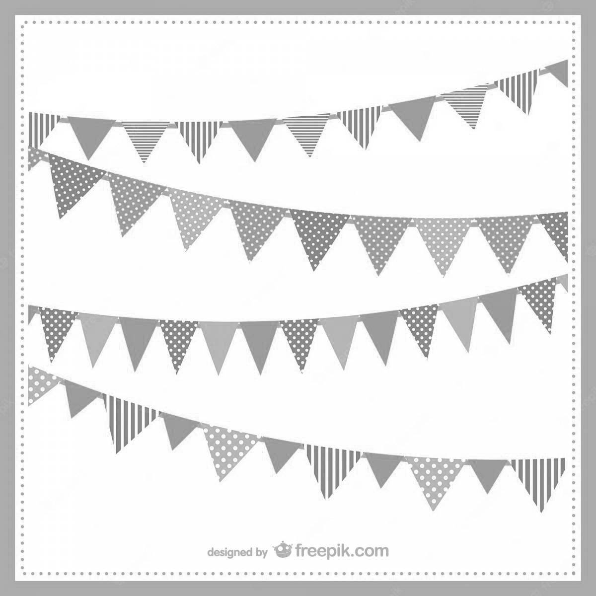 Gorgeous flag stripe