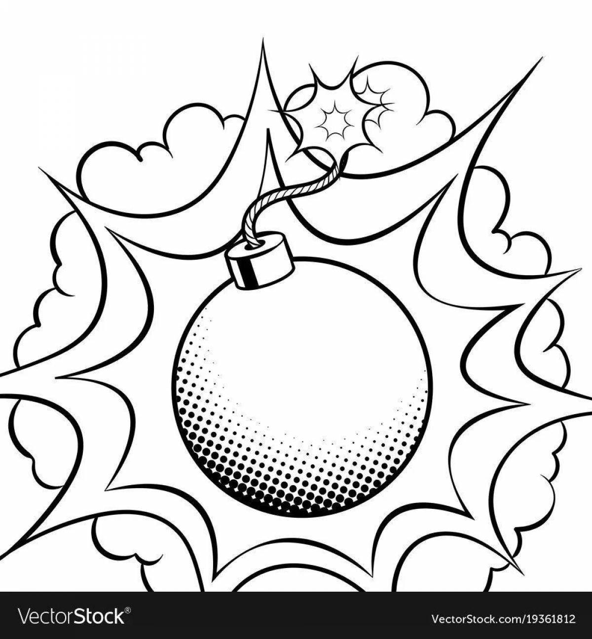 Photo Live coloring bomb for children