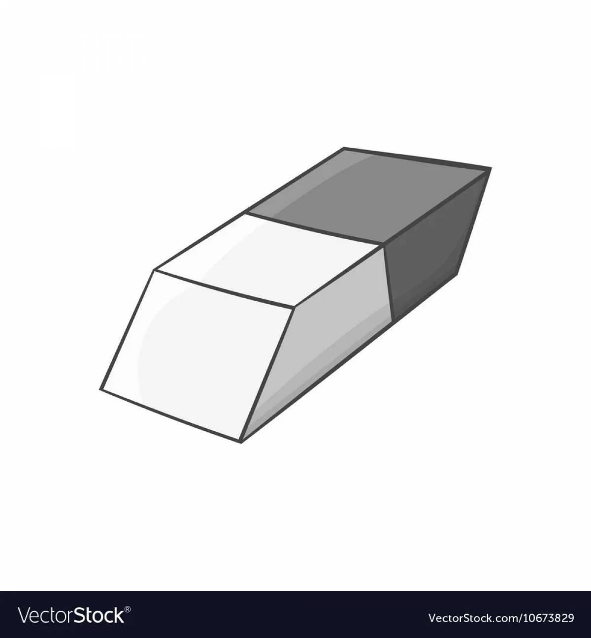 Ластик начертить схему. Ластик раскраска. Ластик раскраска для детей. Ластик черно белый. Эскиз ластика.