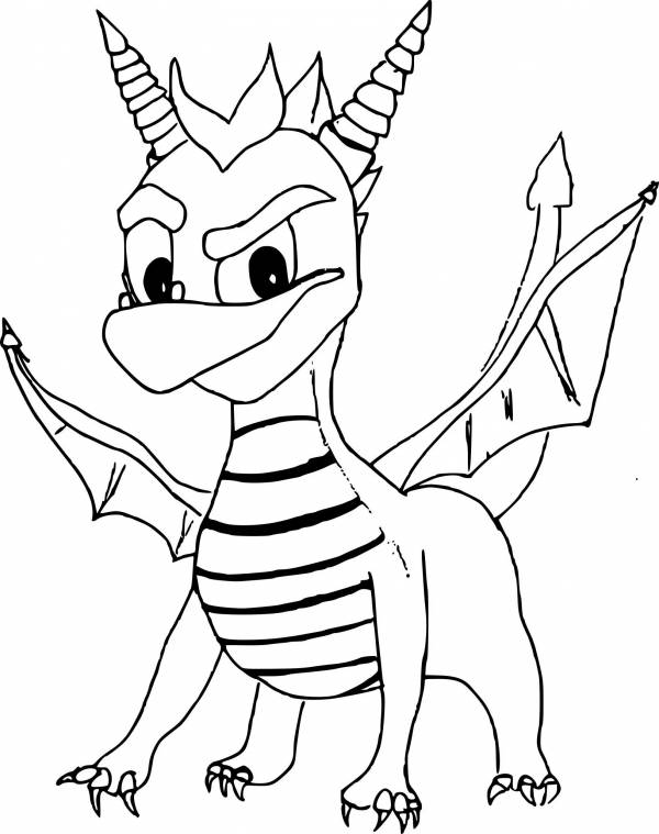 Coloring Pages Dragon from shrek (39 pcs) - download or print for free ...