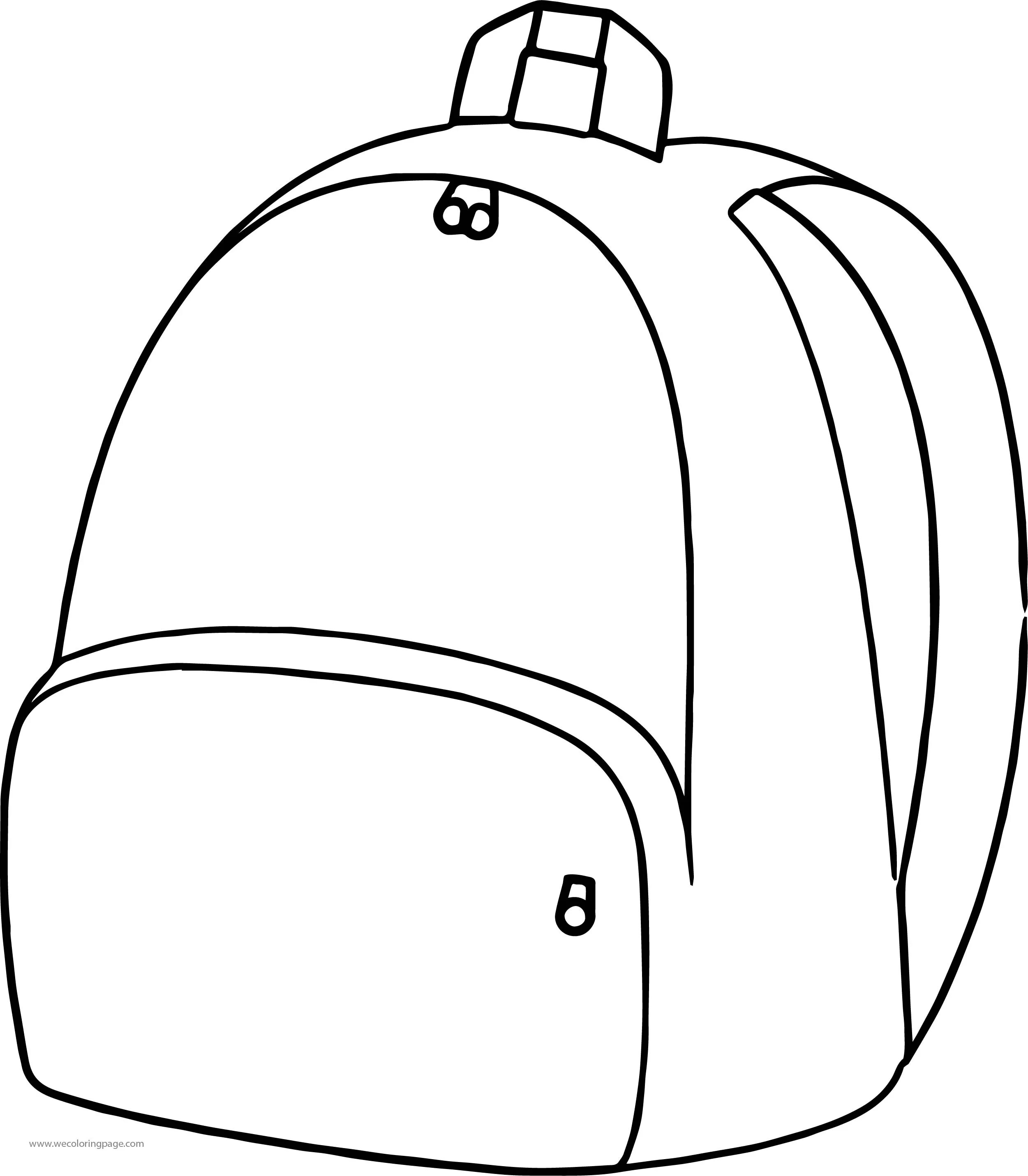 Раскраска radiant satchel для дошкольников