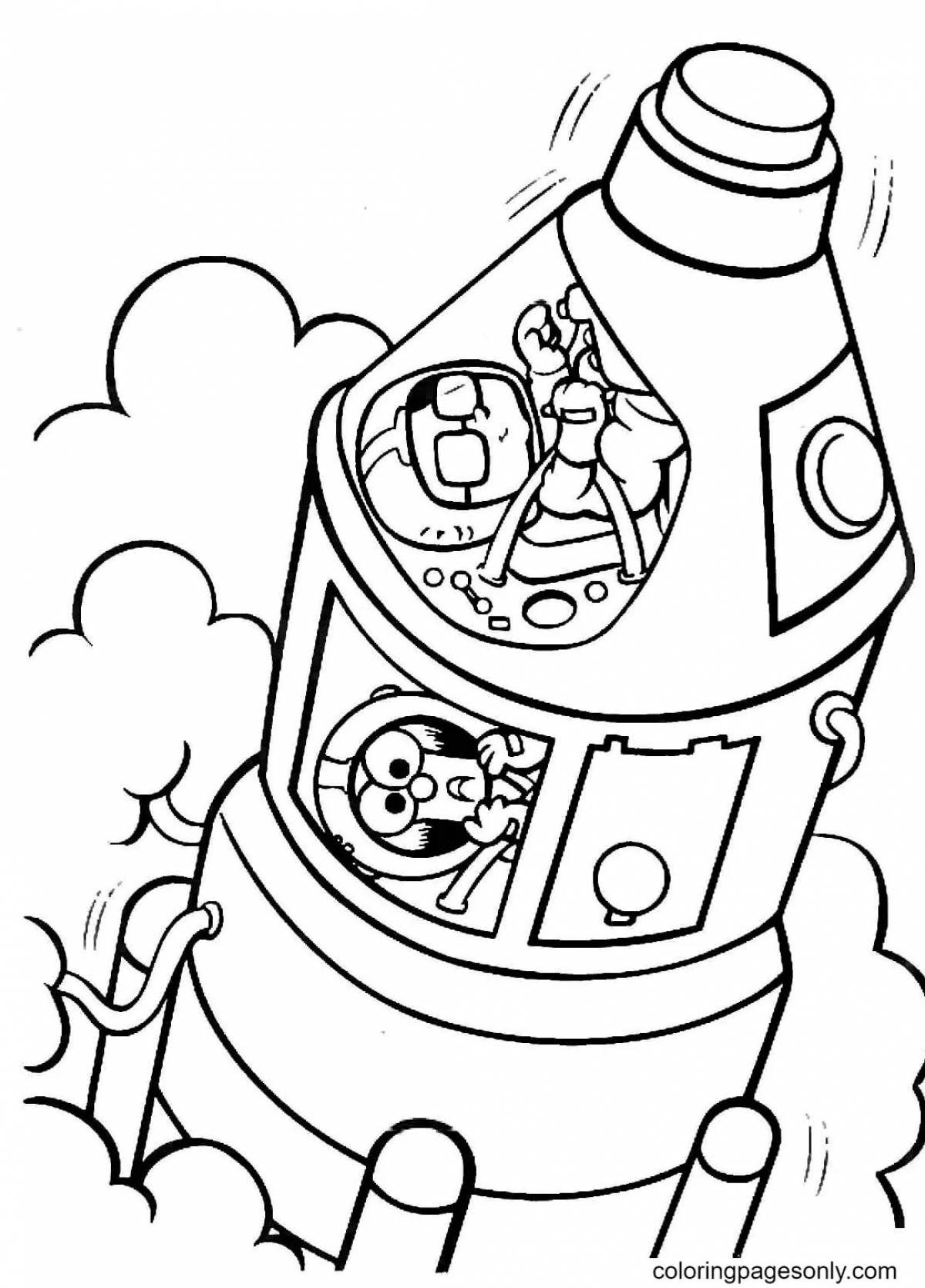 Fun coloring sharanauts heroes of space