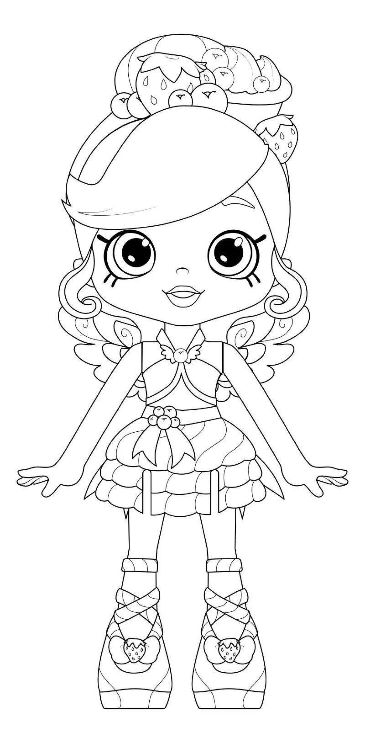 Bright coloring kindi kids donatina