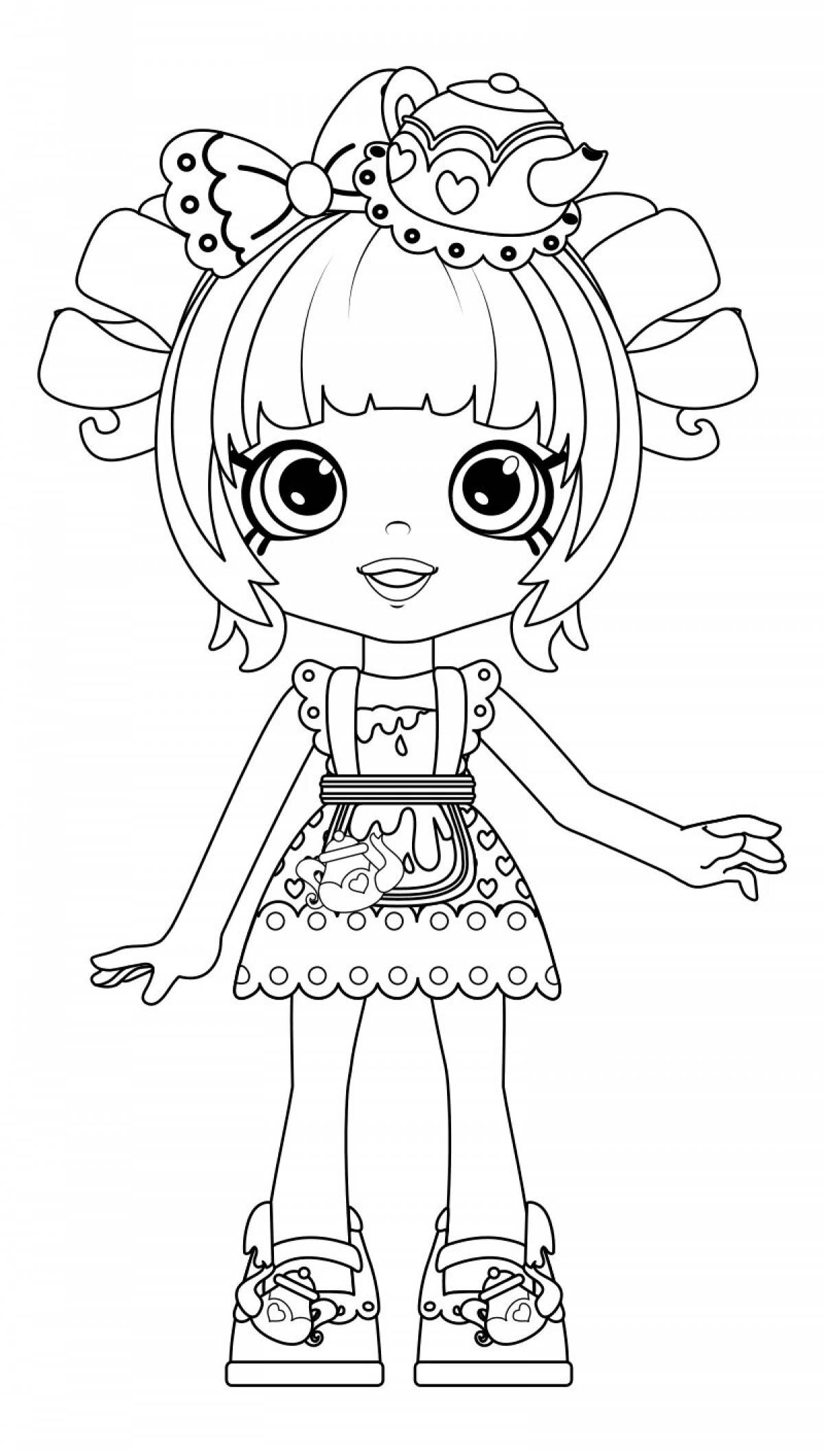 Kindi kids donatina refreshing coloring book