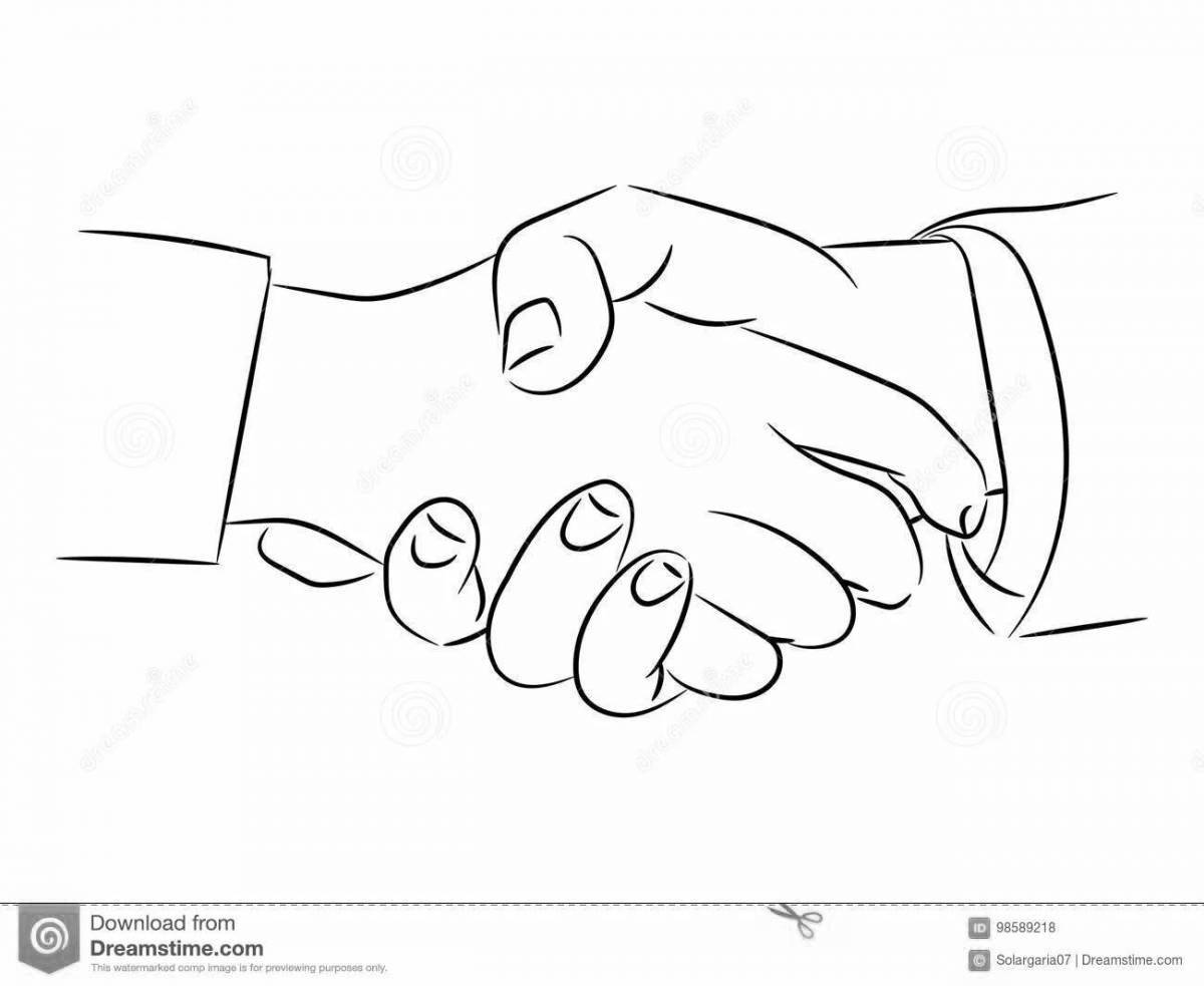 Handshake for kids #18