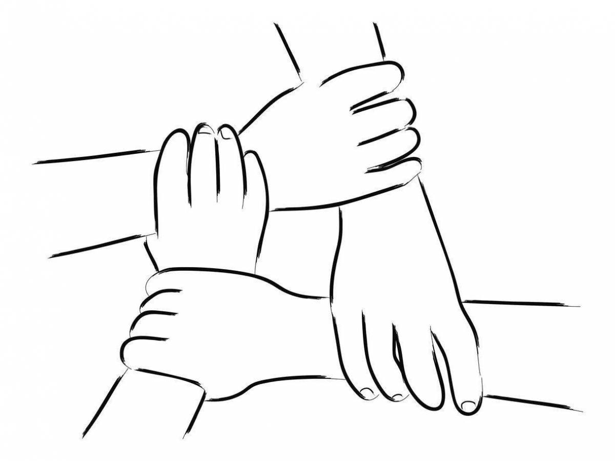 Рукопожатие для детей #22