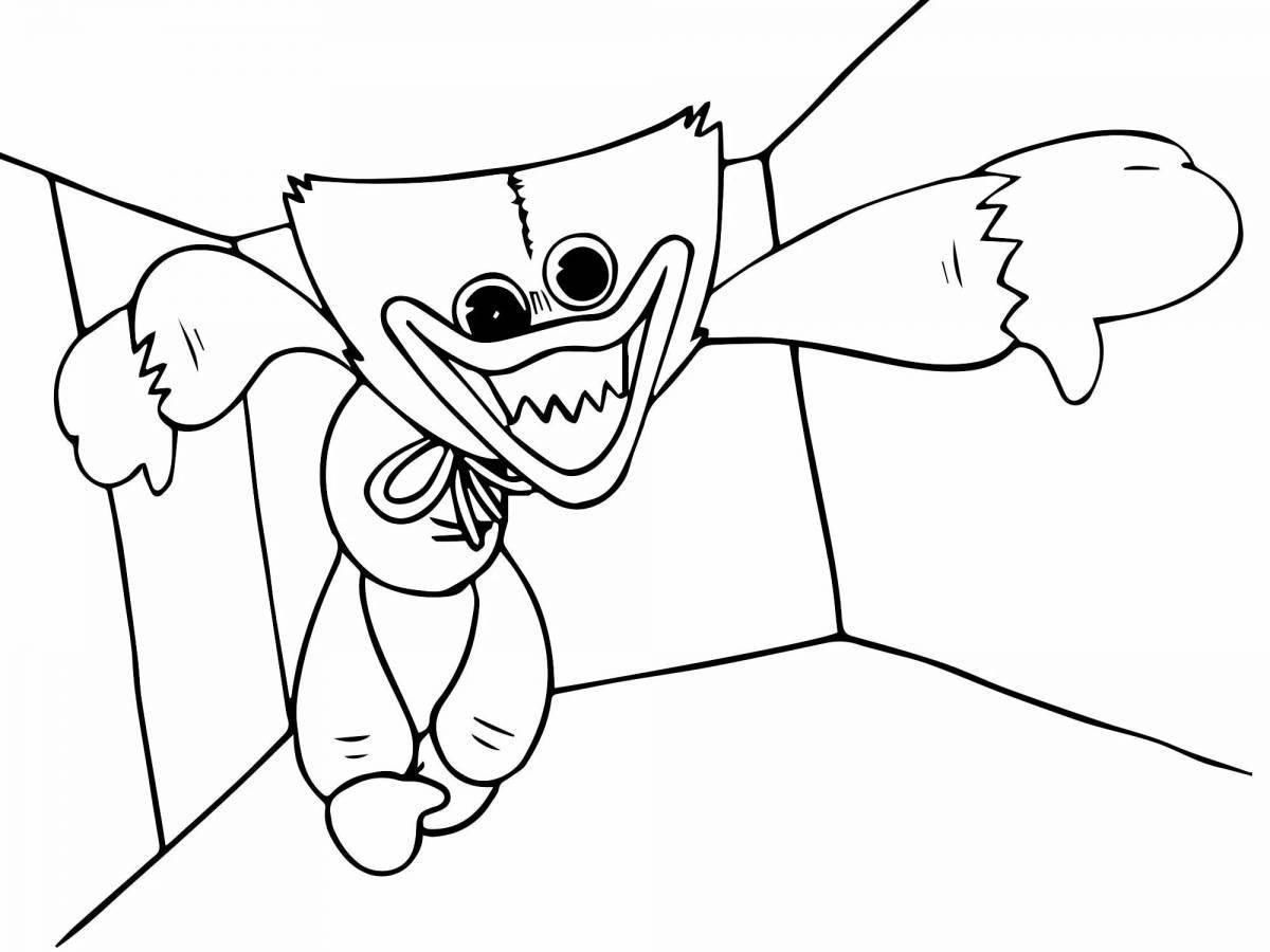 Crazy agi vaga coloring page