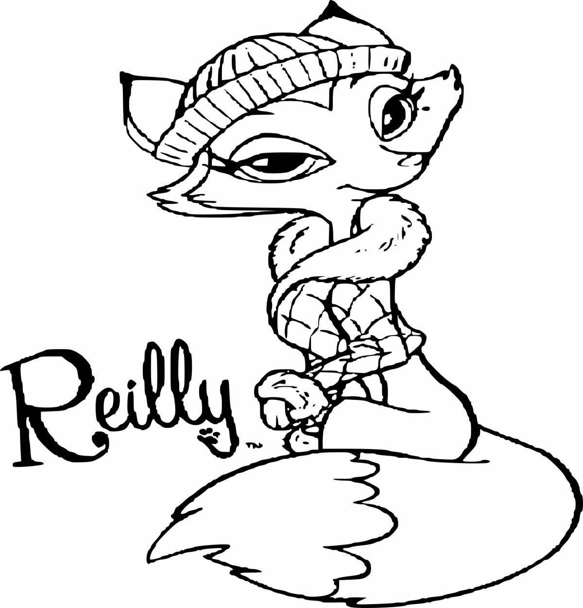 Brilliant coloring page my talking angela