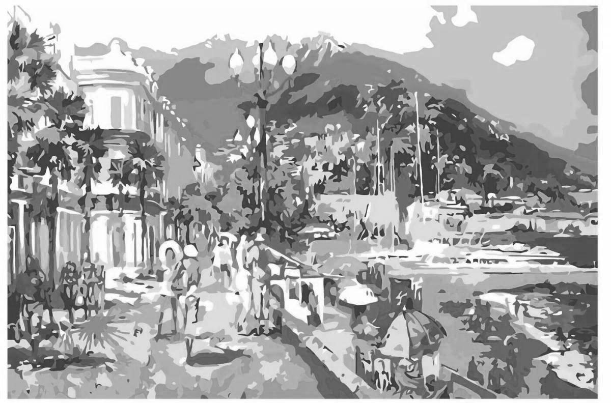 Charming leonardo number coloring book