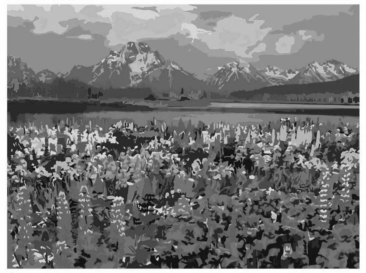 Glorious Leonardo number coloring page