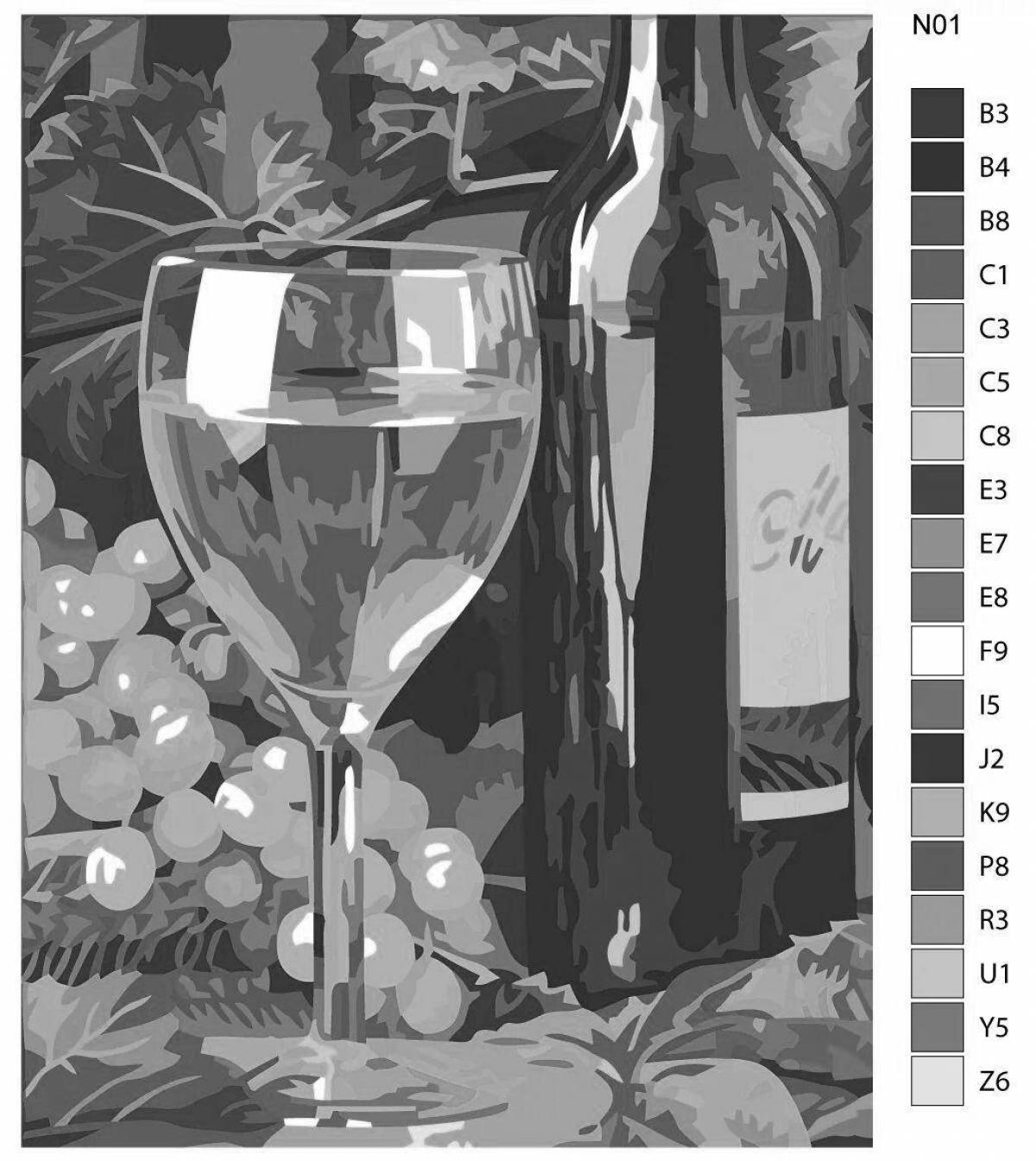 Leonardo's Incredible Numbers Coloring Page