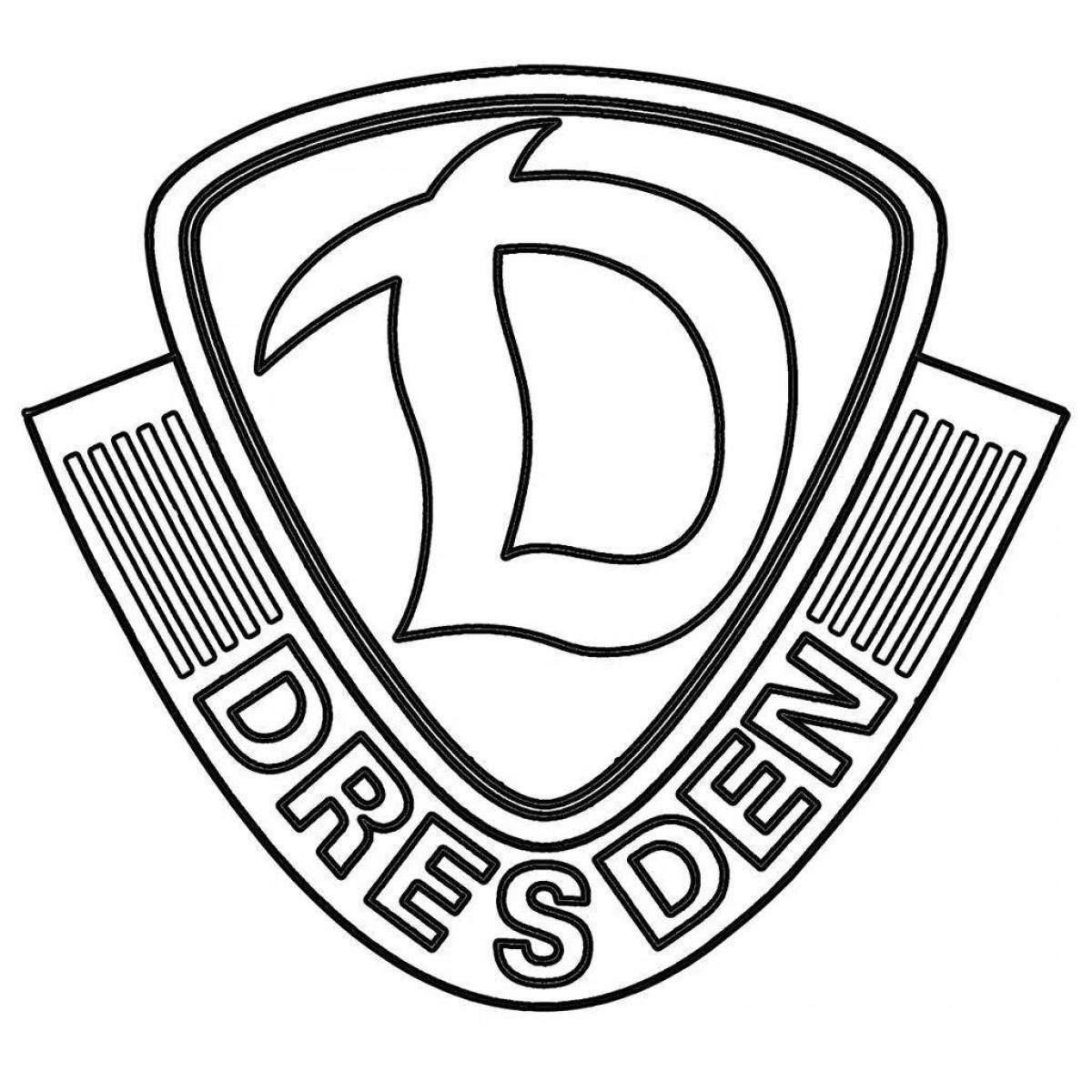 Фото Очаровательная раскраска с логотипами футбольных клубов