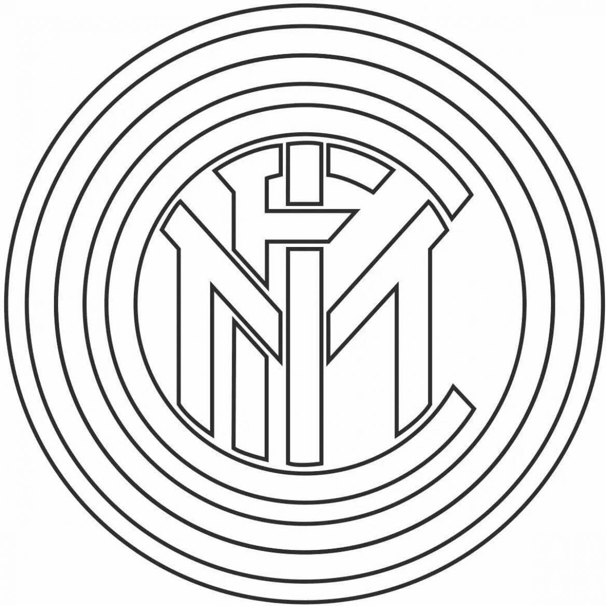 Фото Изысканная раскраска логотипов футбольных клубов