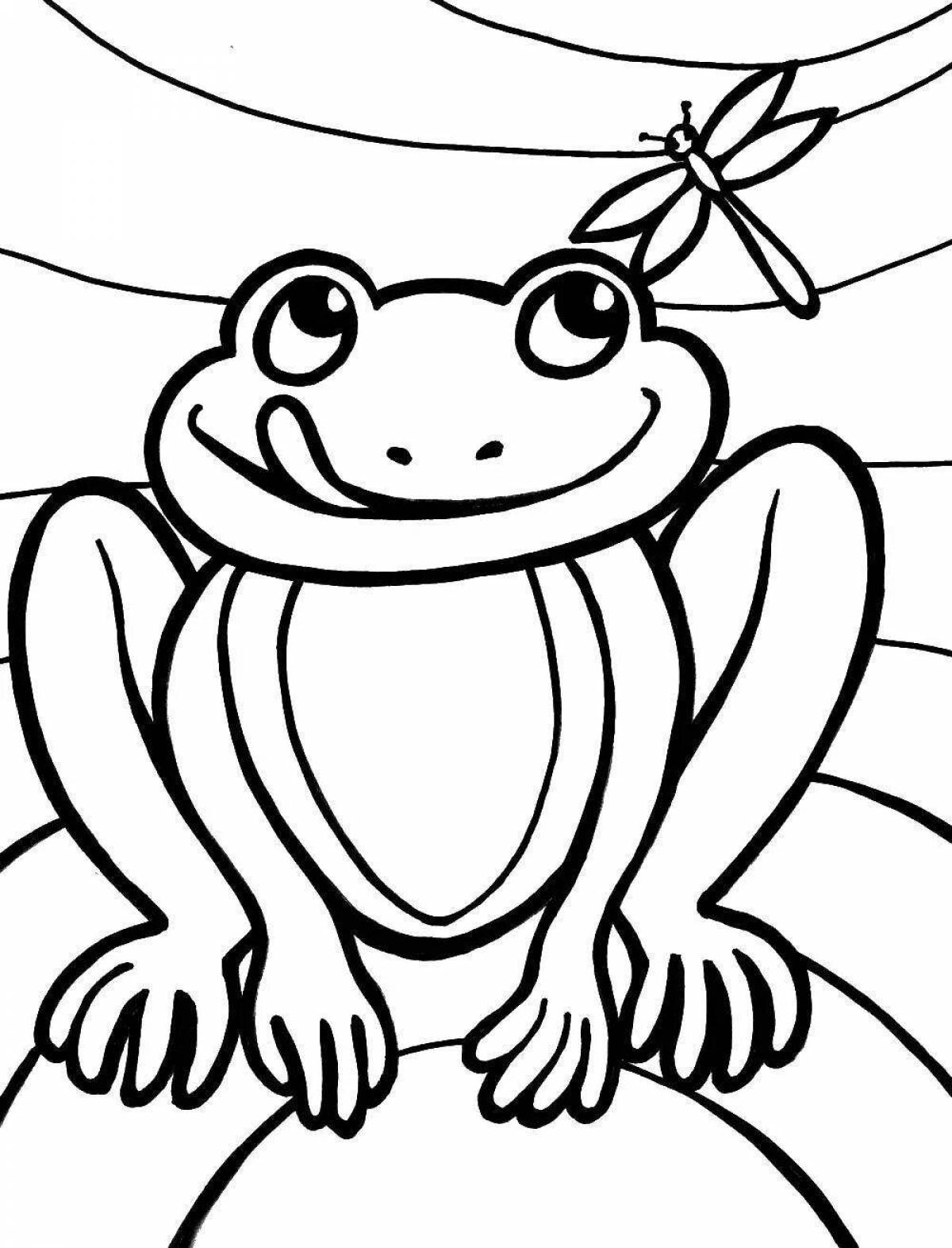 Drawing frog traveler #12
