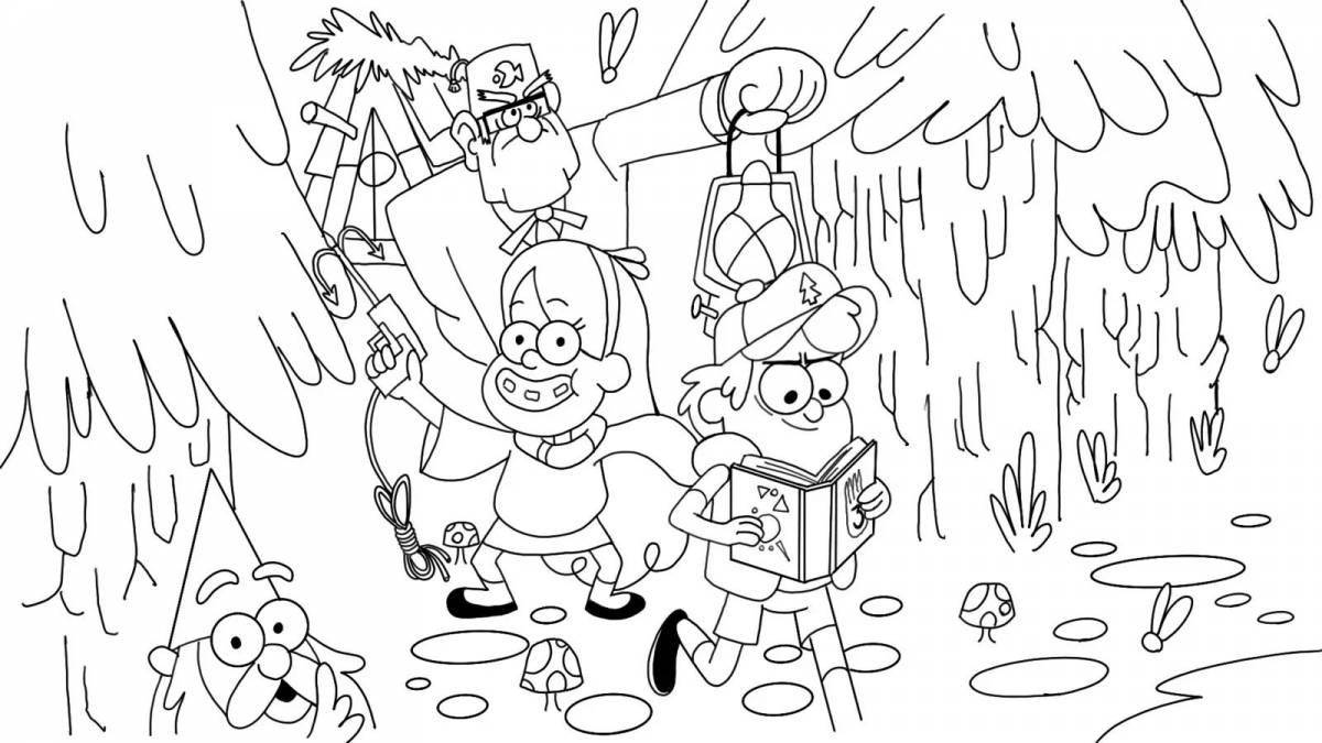 The thrilling family of gravity falls