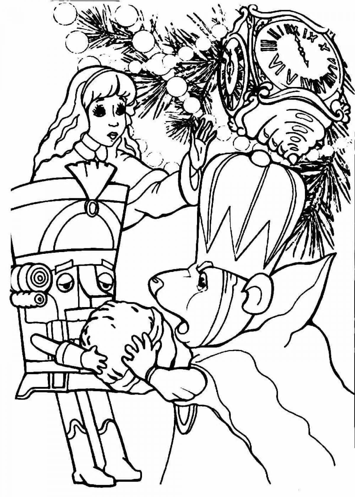Nutcracker marie's amazing coloring book