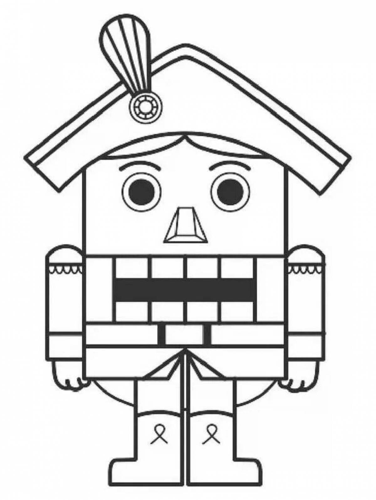 Nutcracker marie's magic coloring book