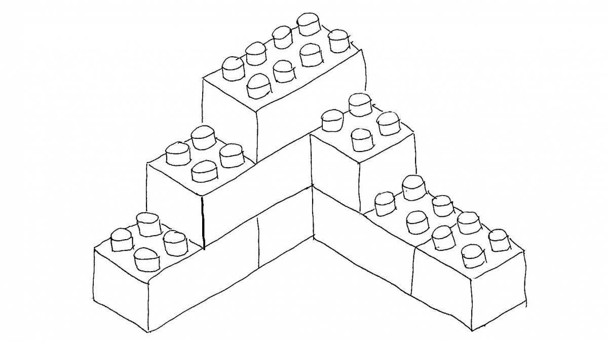 Лего рисунок для детей