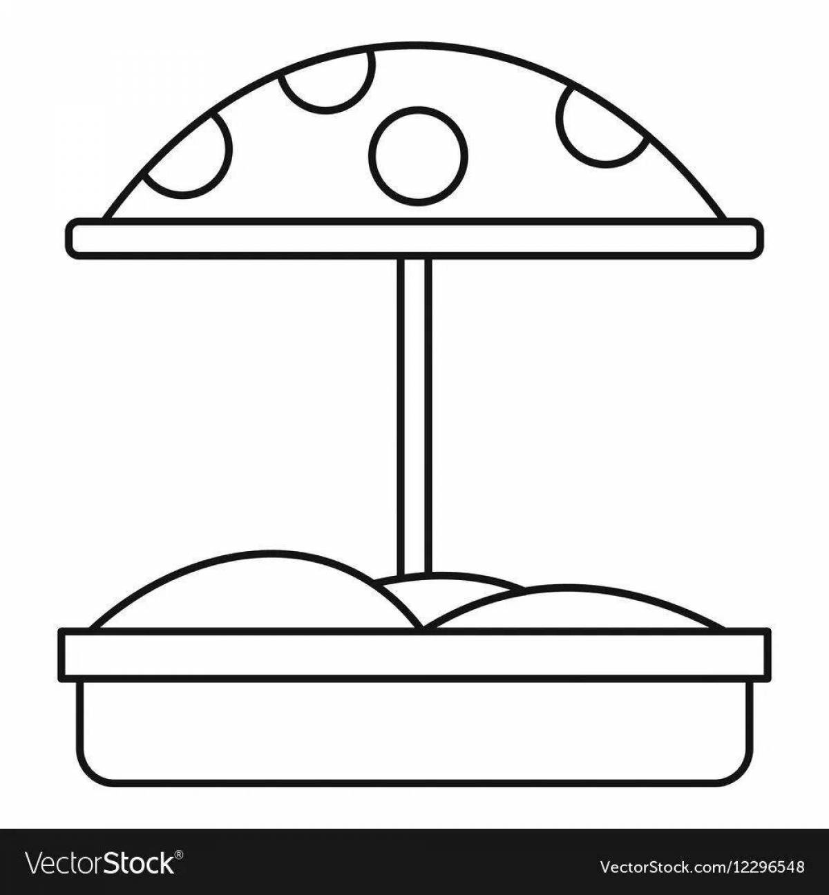 Amazing Junior Sandbox Coloring Page