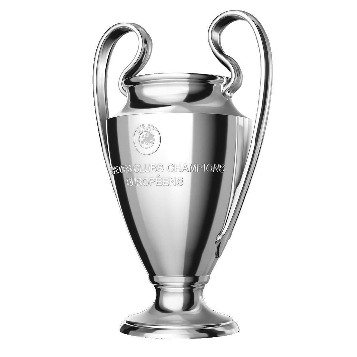 Colorful Champions League Cup coloring book