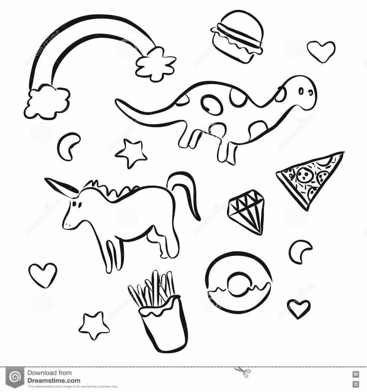 Photo Witty coloring indie baby little