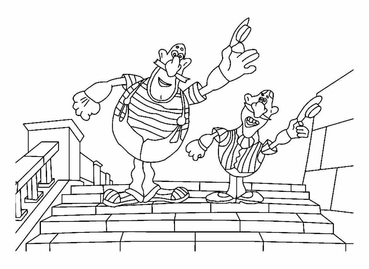 Dynamic coloring captain vrungel