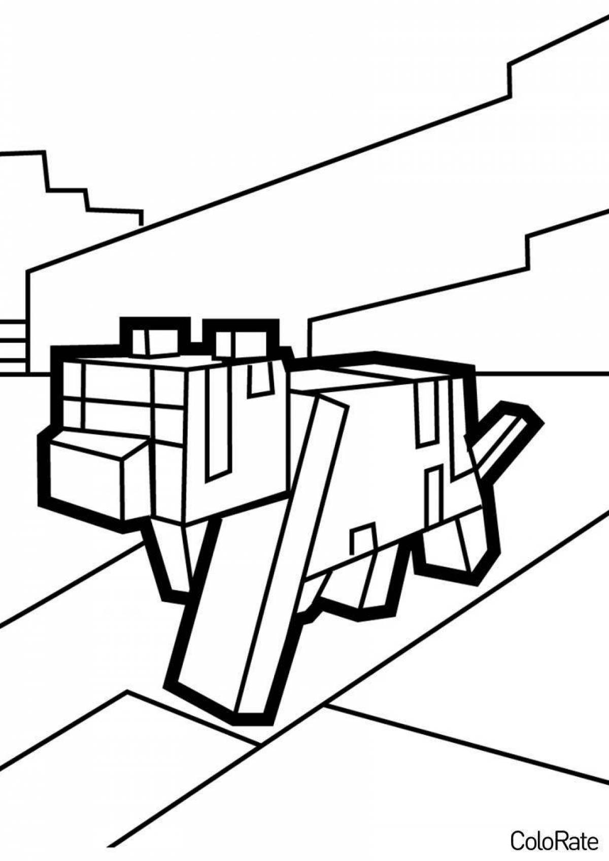 Photo Minecraft horror zombie apocalypse