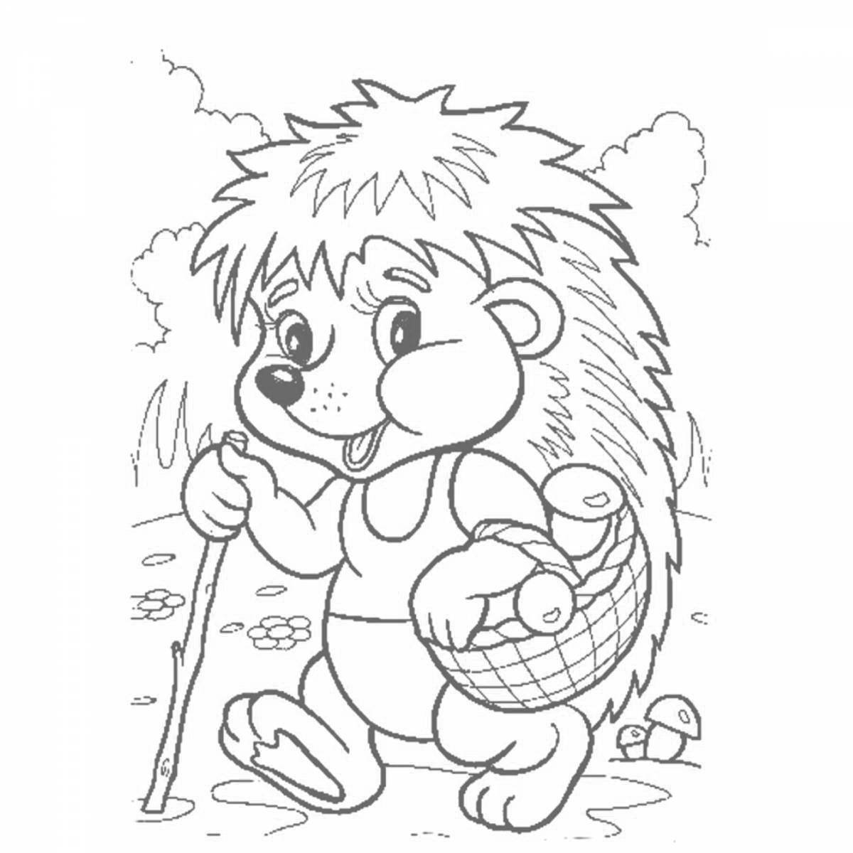 Suteev's Refined Rescuer coloring page