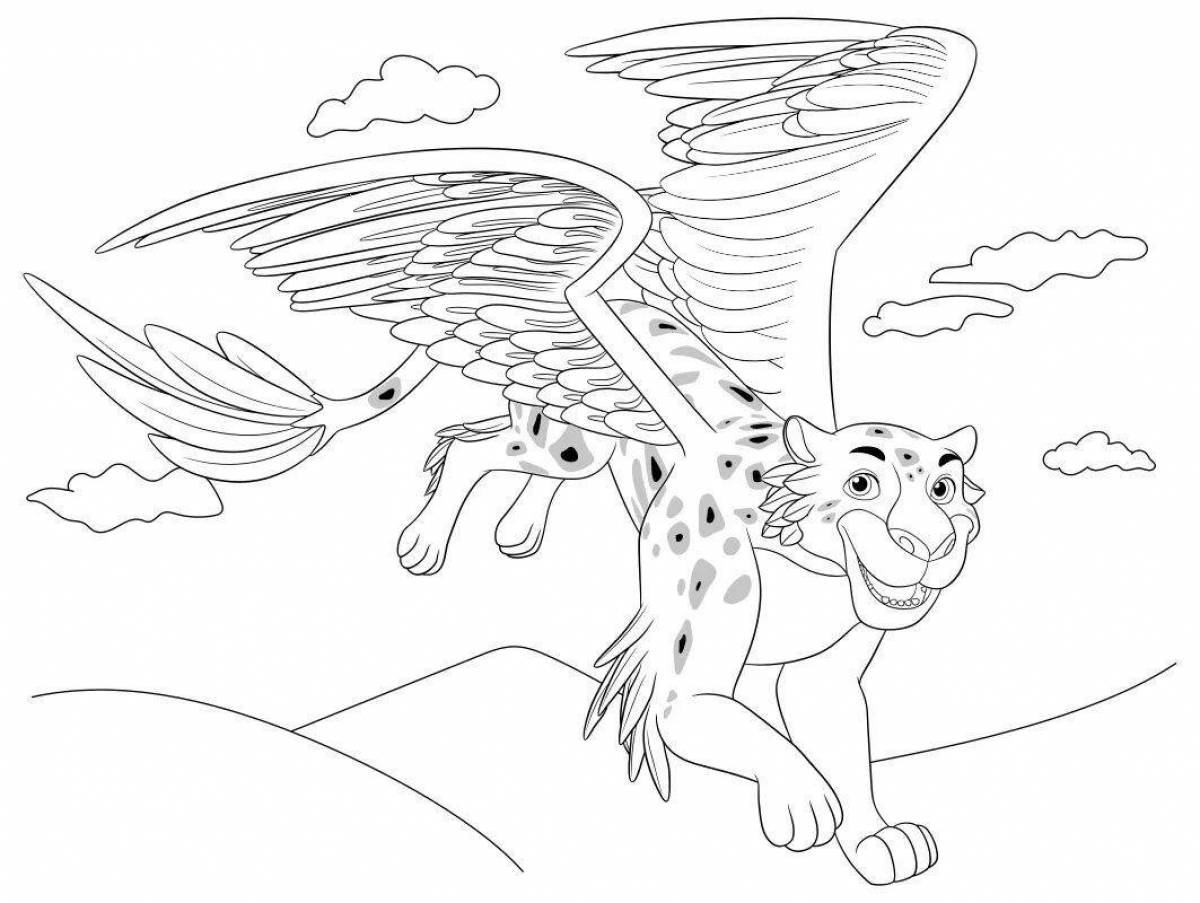 Tiger with wings #4