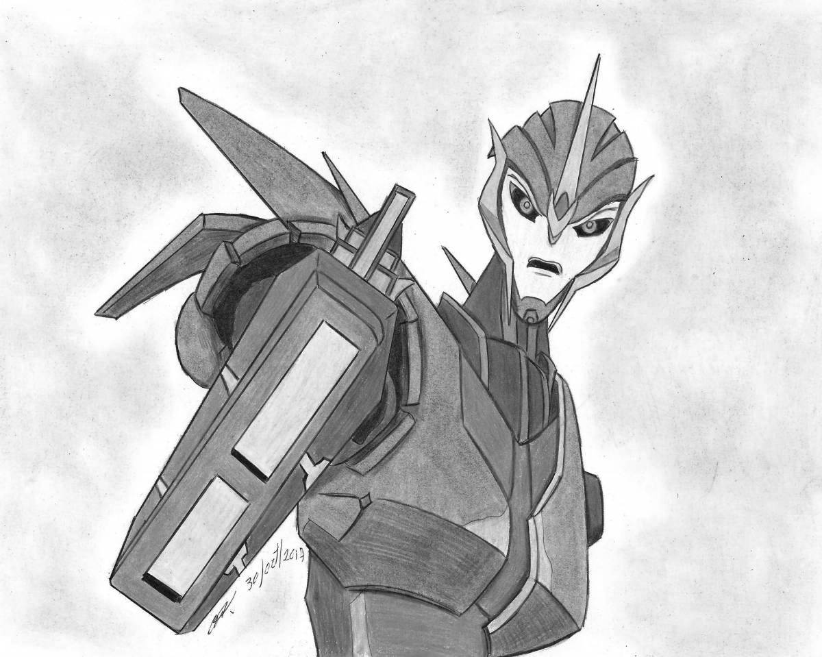 Livly transformers prime archie coloring