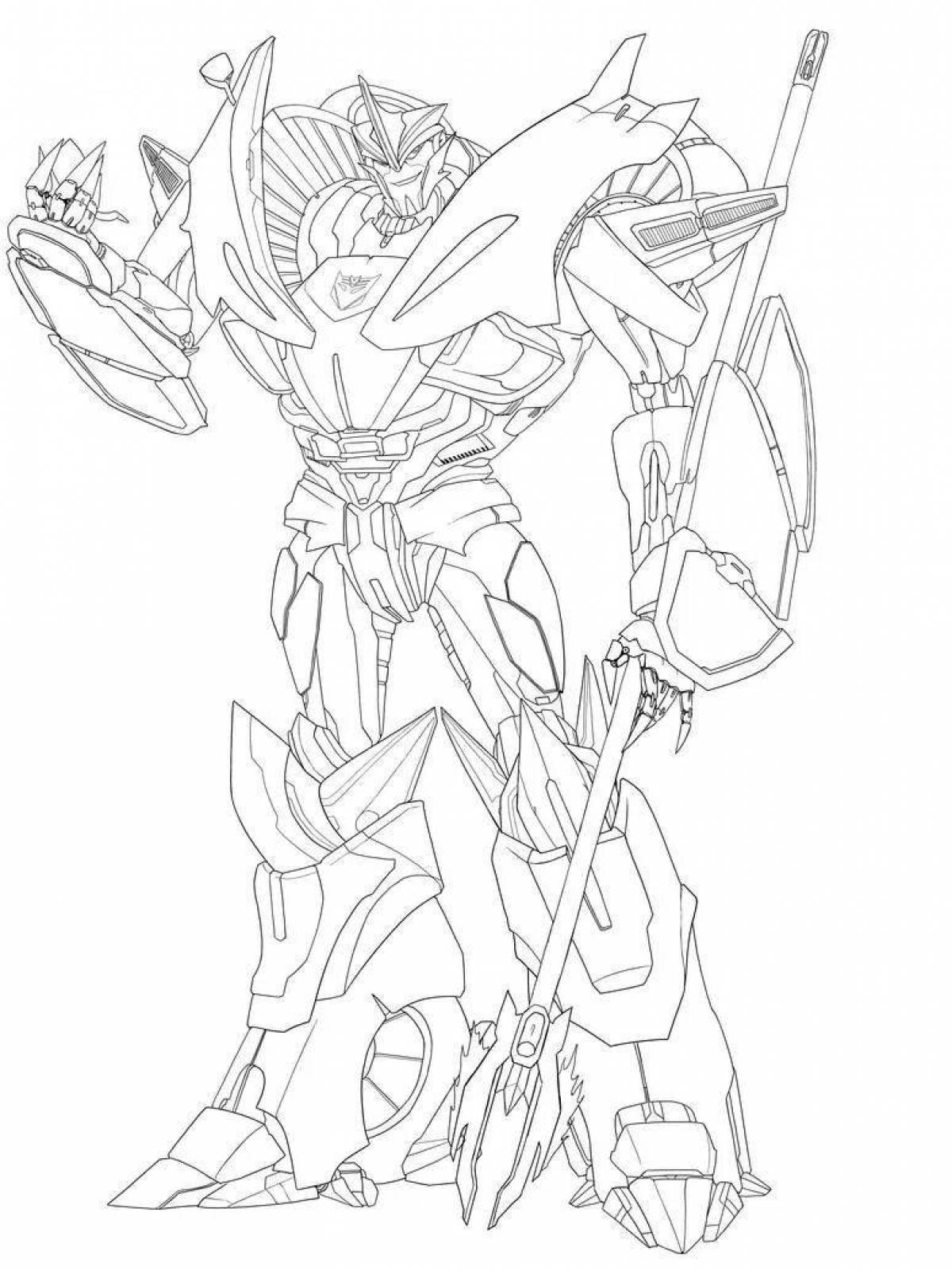 Coloring dynamic transformers prime archie