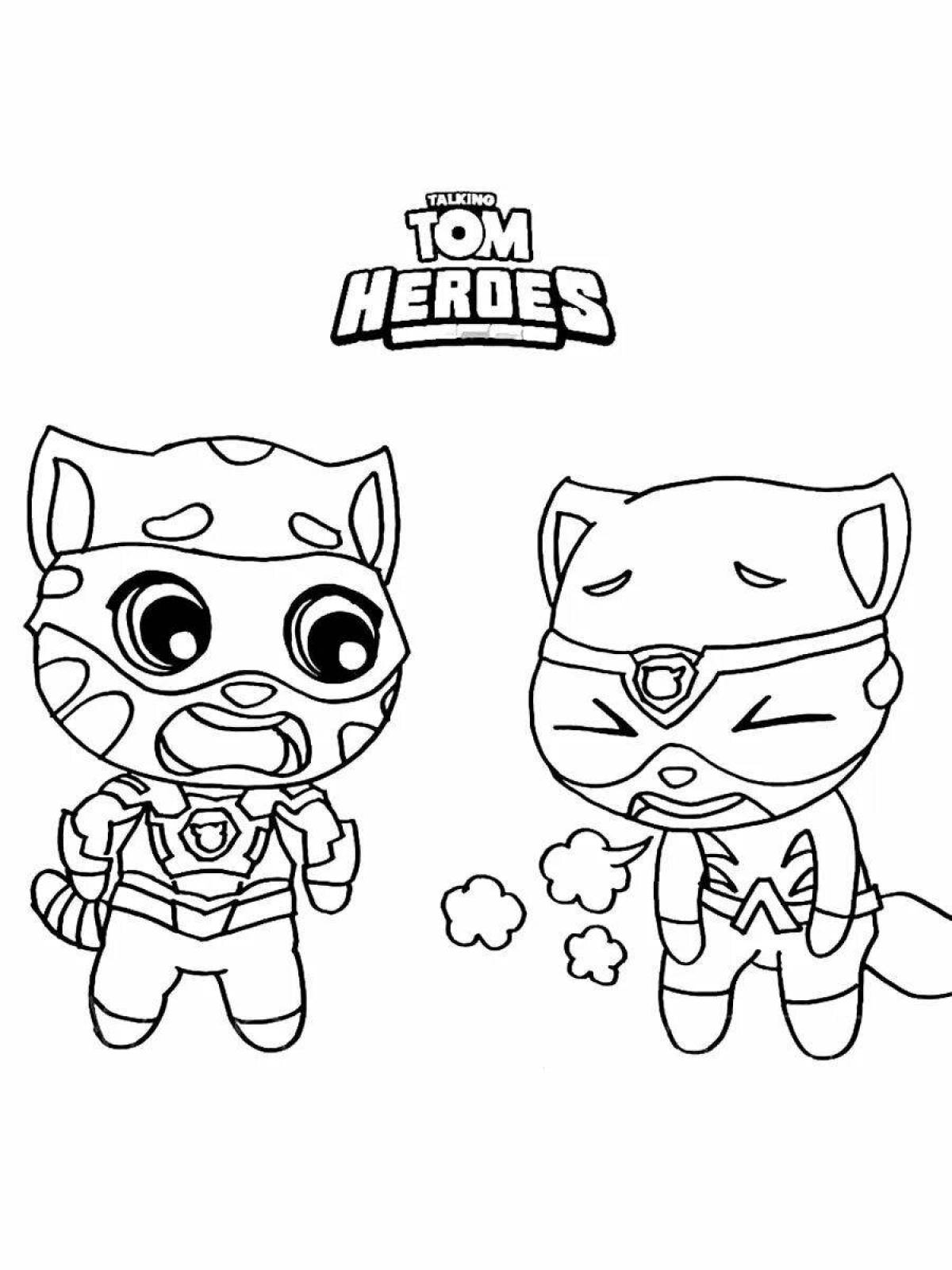 Photo Amazing tom and ben coloring pages