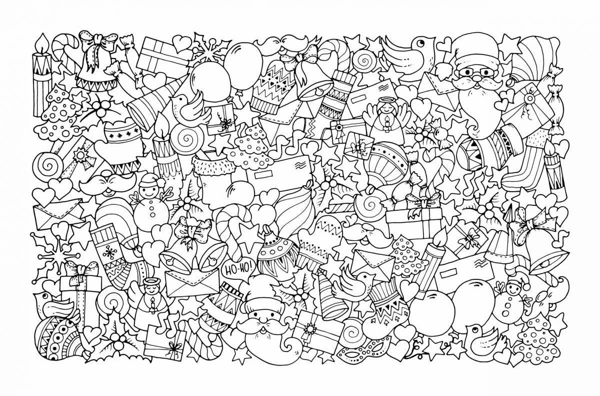 Joyful coloring pages for kids