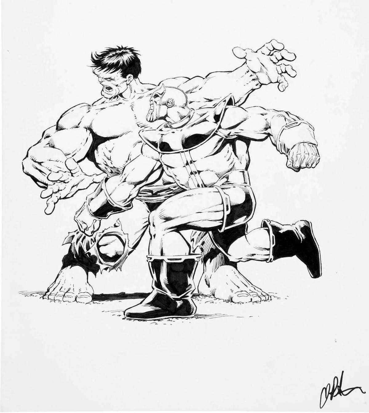 Thanos and Hulk #4