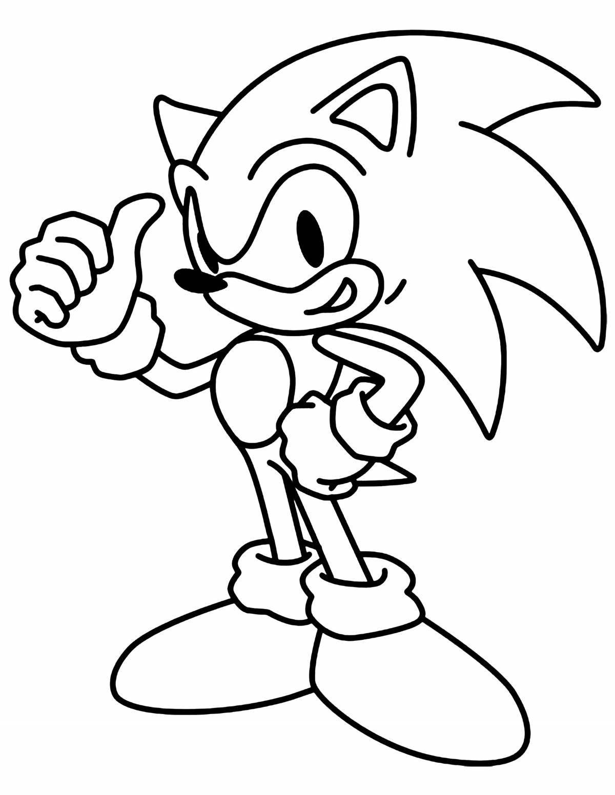 Sonic's awesome blaze coloring book