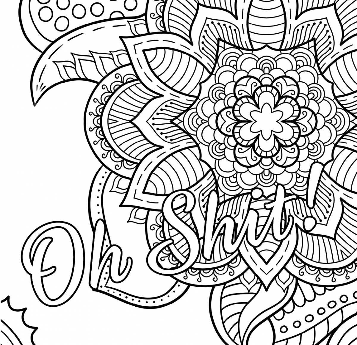 Joyous antistress coloring app