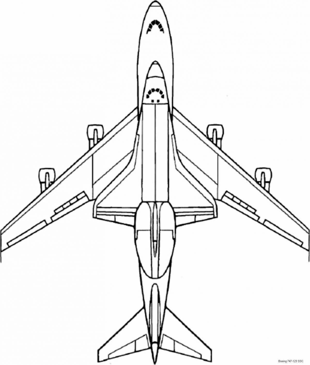 Как нарисовать ан 225 мрия