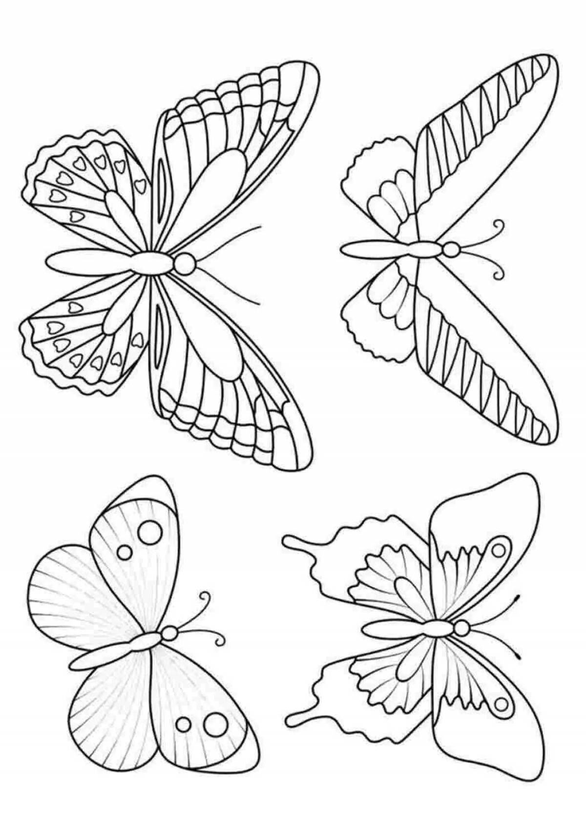Раскраска 2 бабочки. Раскраска "бабочки". Бабочка для раскрашивания. Маленькие бабочки раскраска. Бабочка раскраска для малышей.