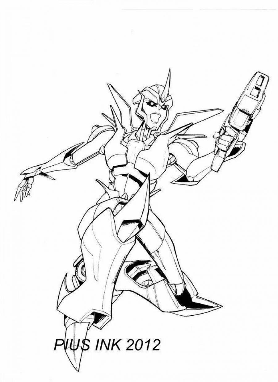 Transformers Prime Arcee чертежи