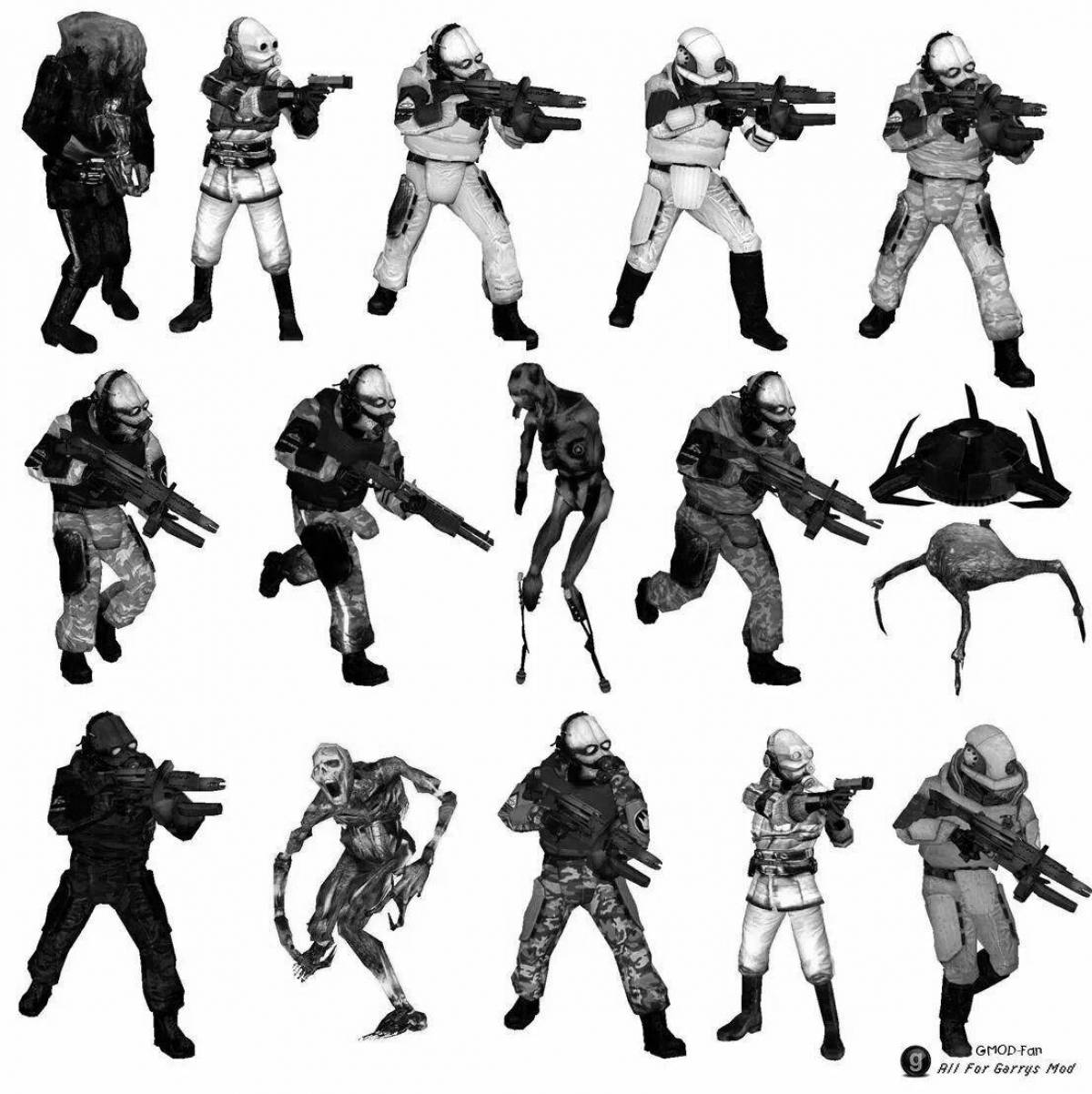 Раскраска мод великолепного гарри