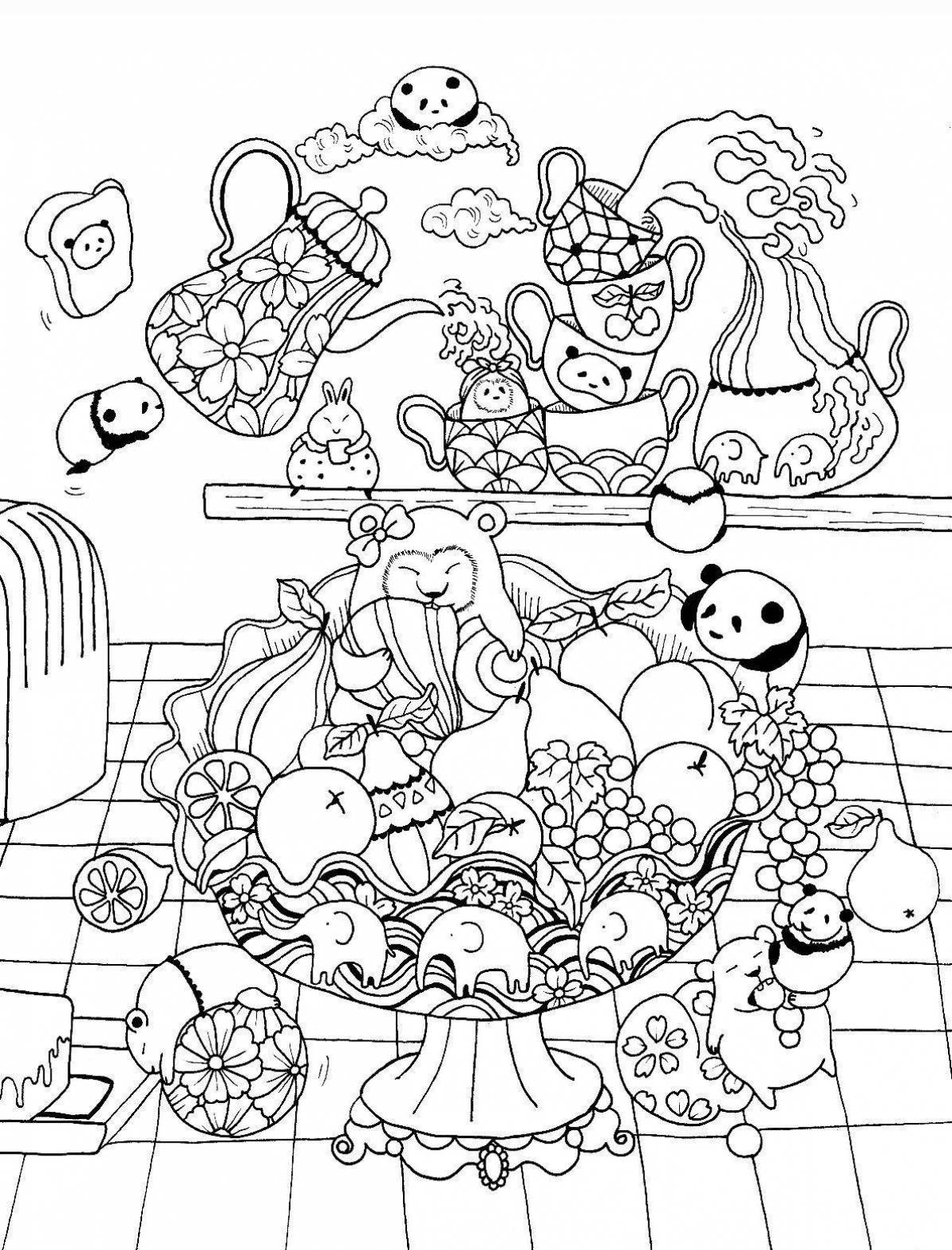 Happy lulu mayo coloring book