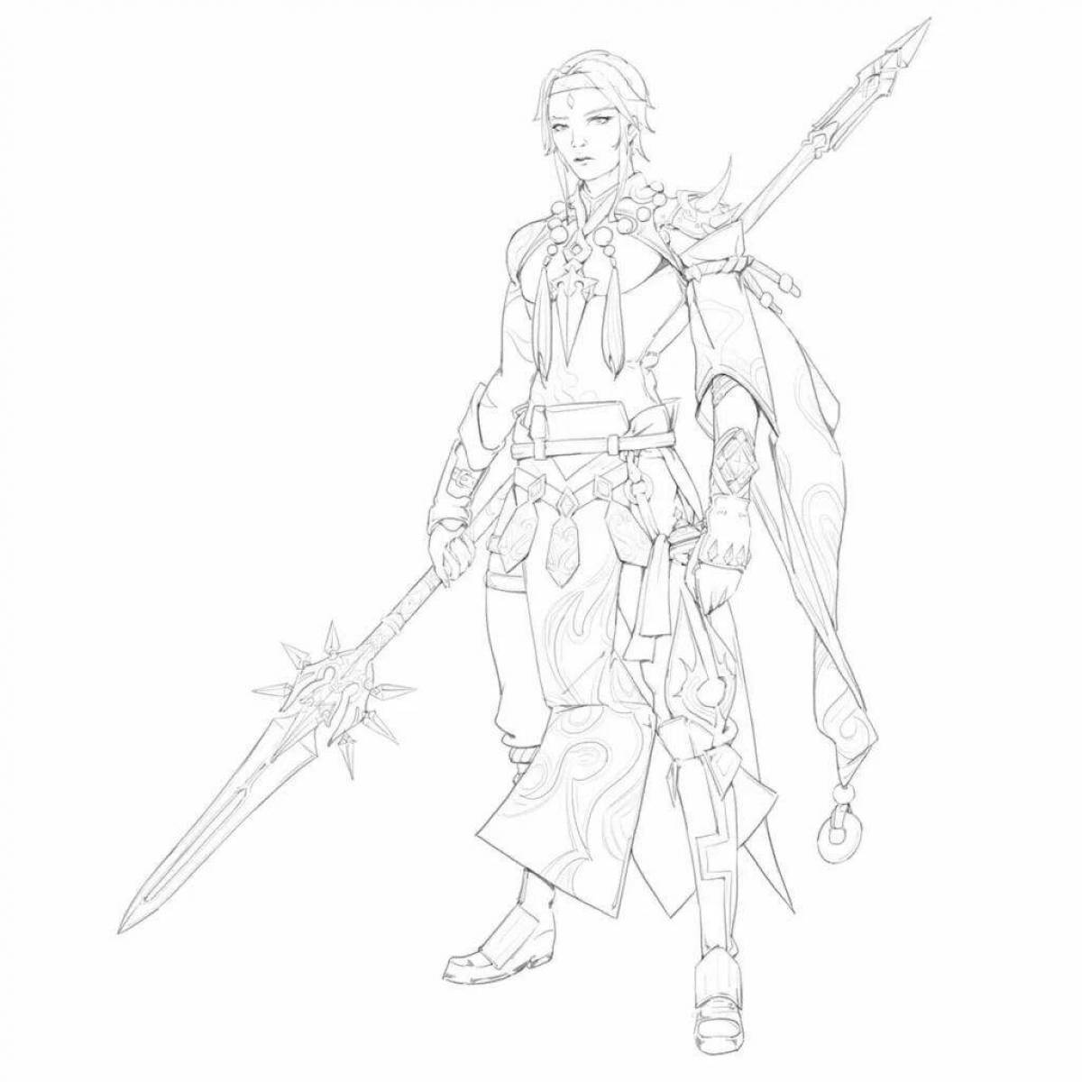 Charming bennet coloring book