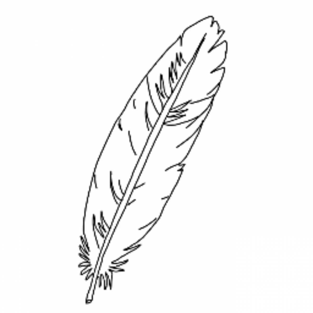 Feather for kids #1