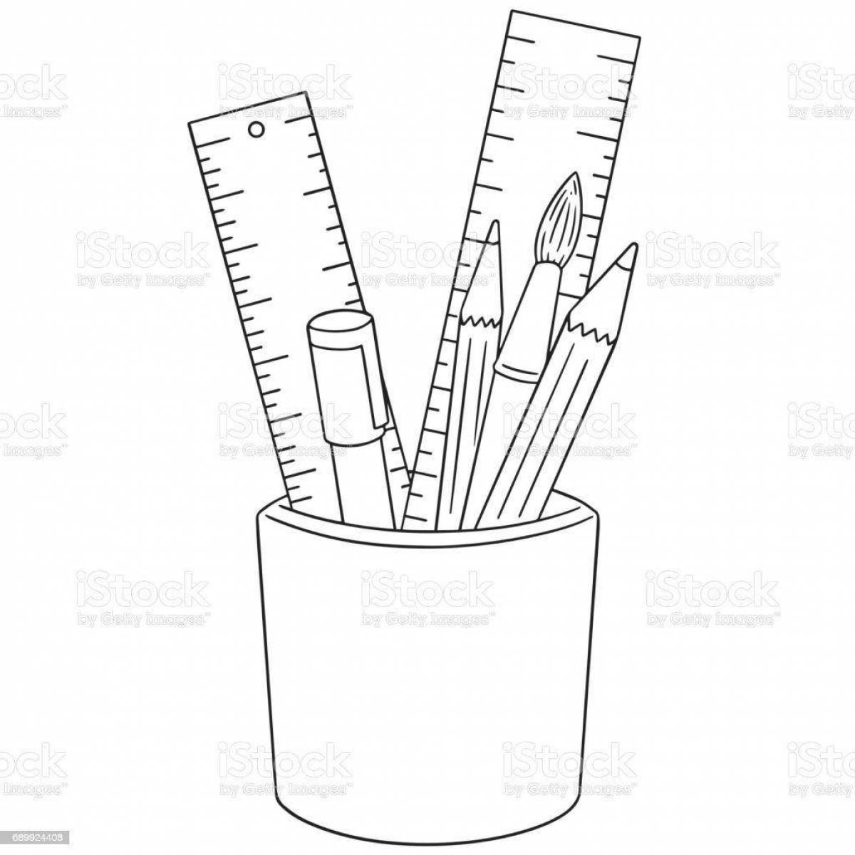 Glass of pencils #4