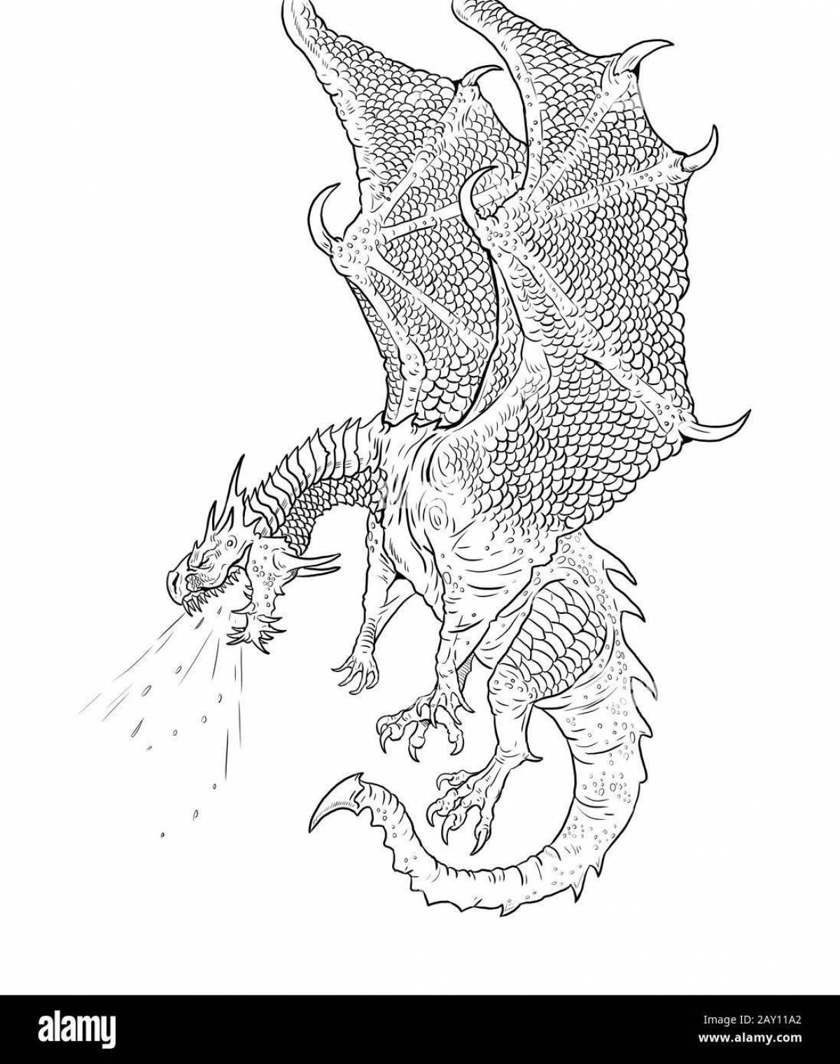 Adorable coloring pages dragons of the nine worlds