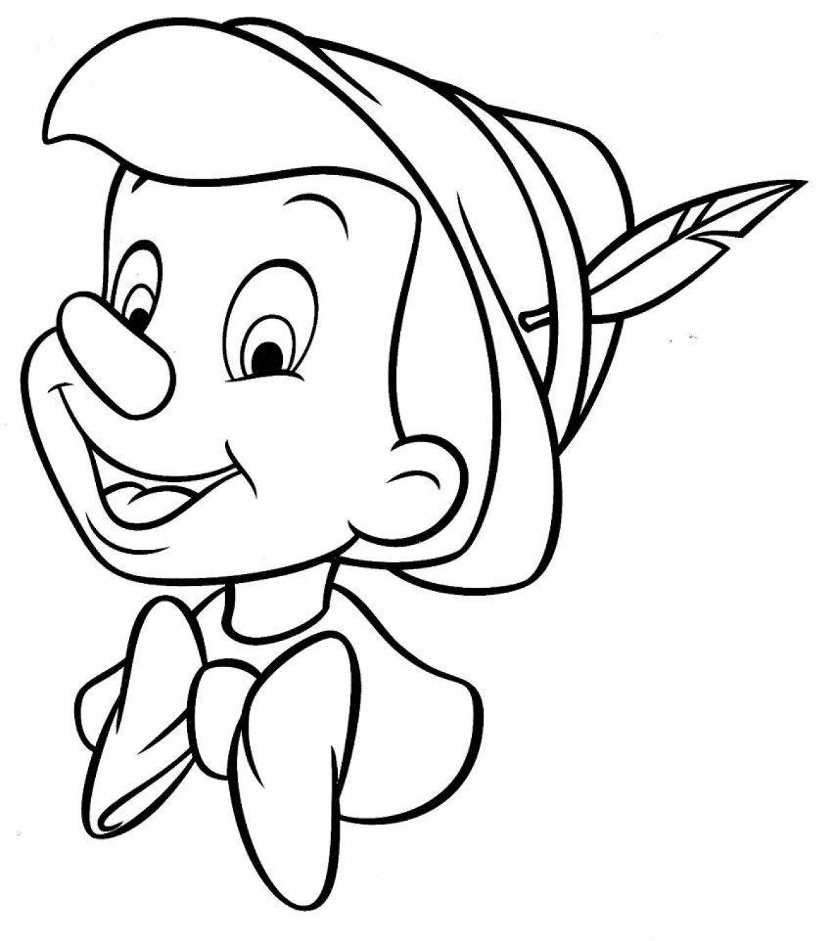 Coloring pages with fun cartoon characters for kids
