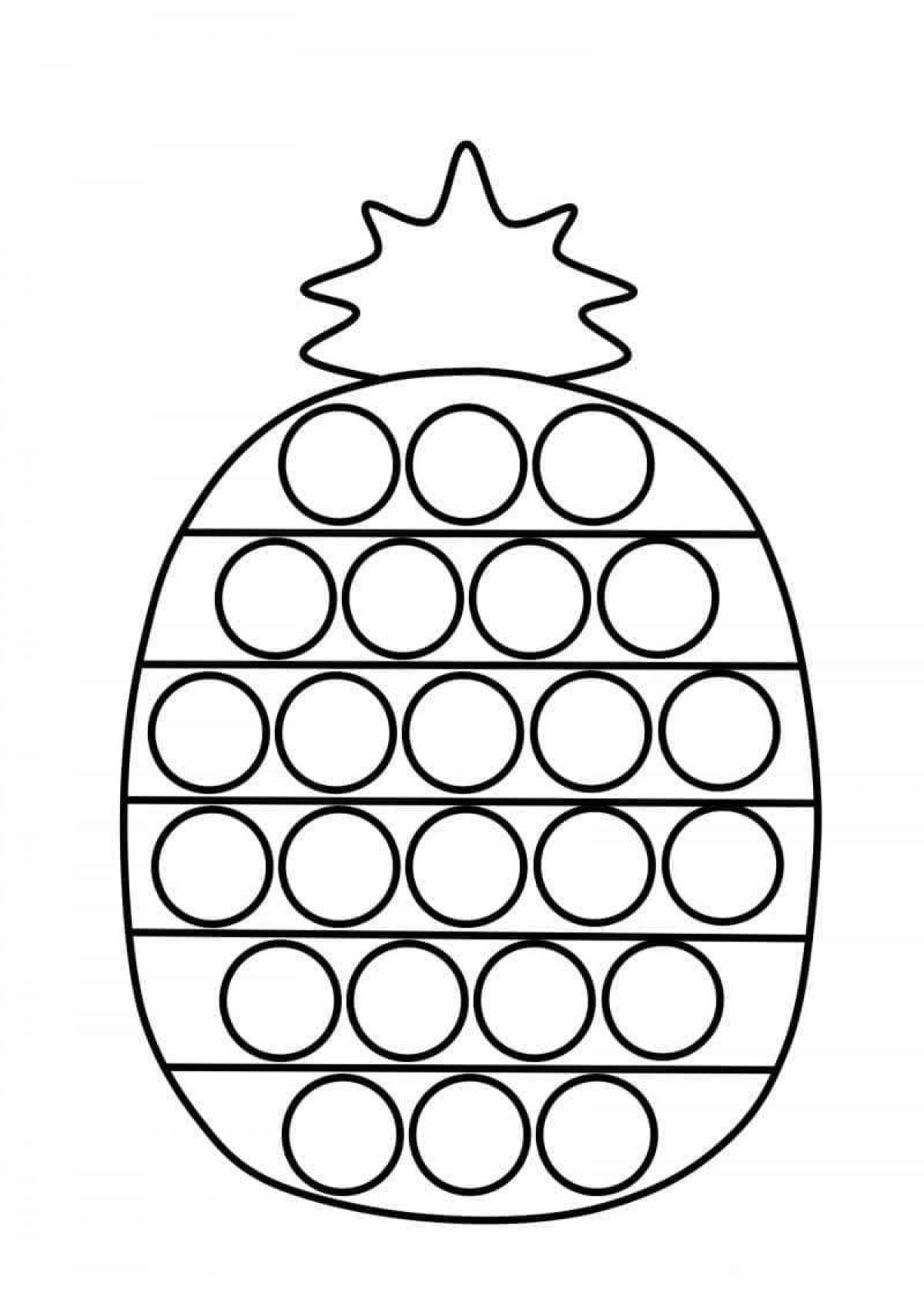 Photo Coloring book magical drink for girls