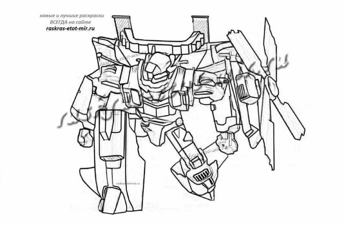 Раскраски Тоботы. +45 раскрасок Тоботы роботы