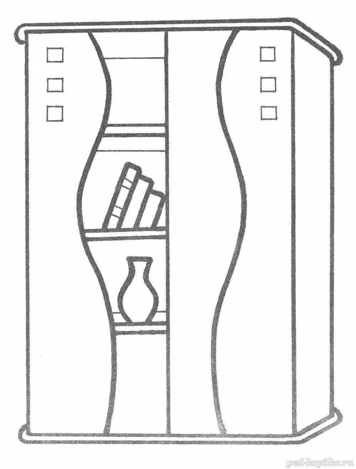 Fabulous junior group furniture coloring book